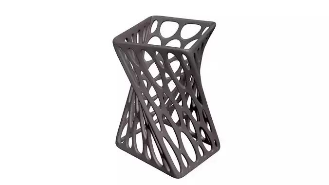 Parametric Design cube 3D print model