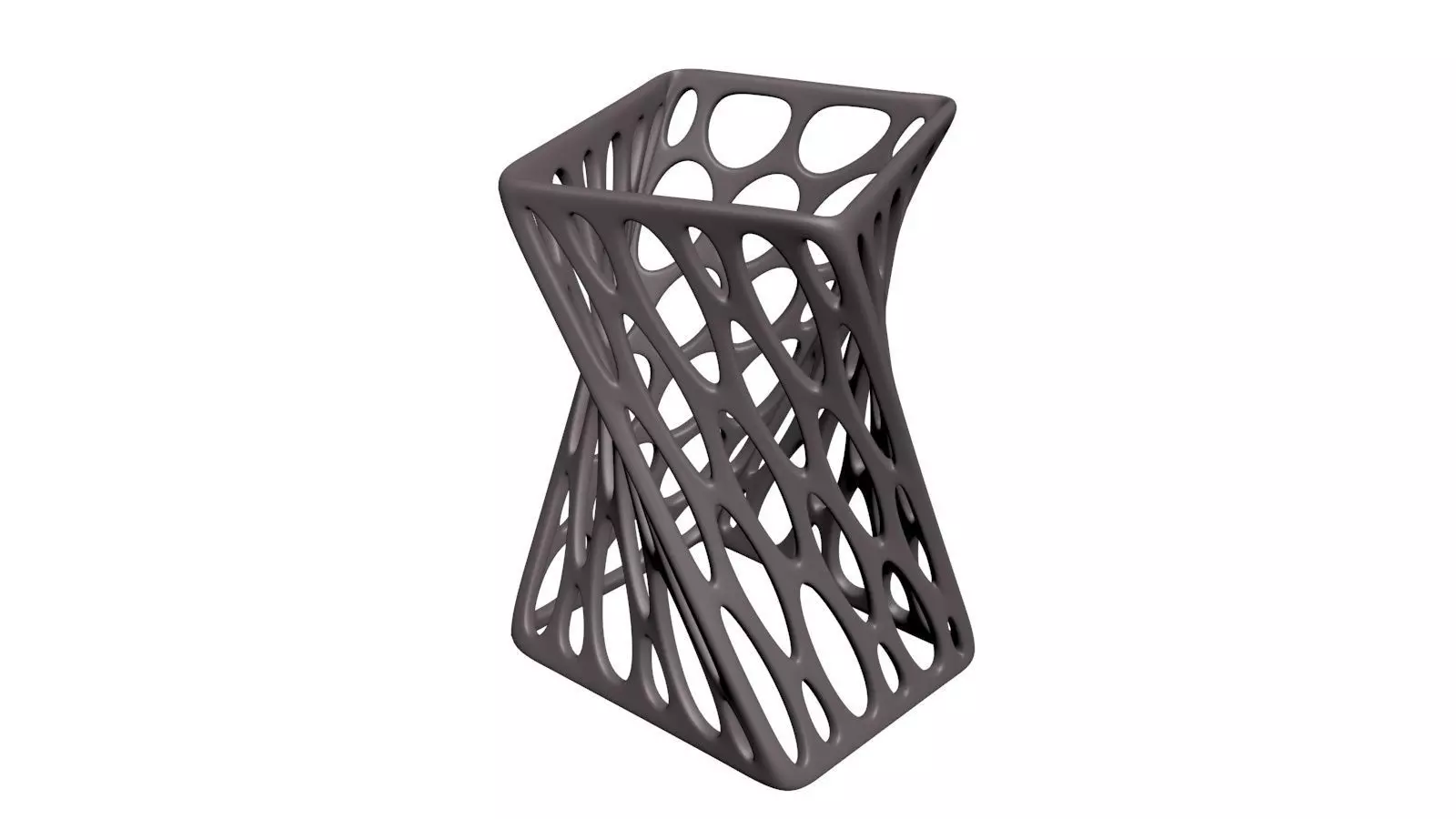 Parametric Design cube 3D print model_0