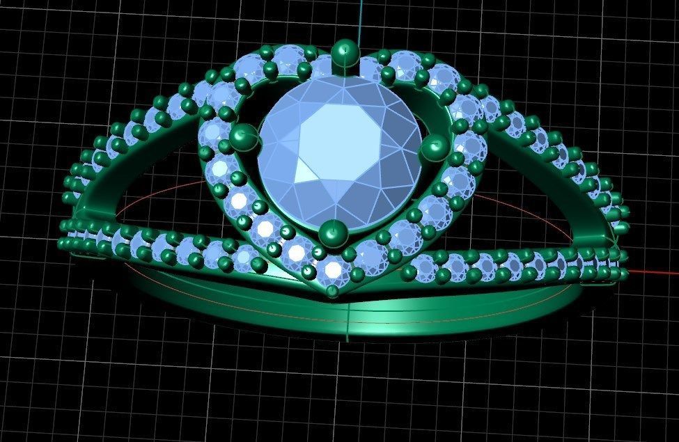 Ring bi76 3D print model_6