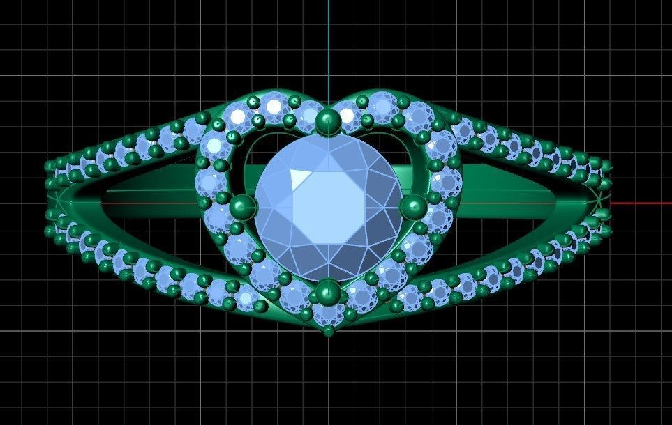 Ring bi76 3D print model_9