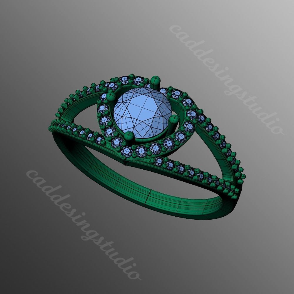 Ring bi76 3D print model_2