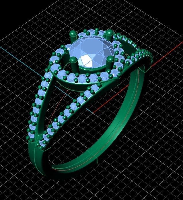 Ring bi76 3D print model_10