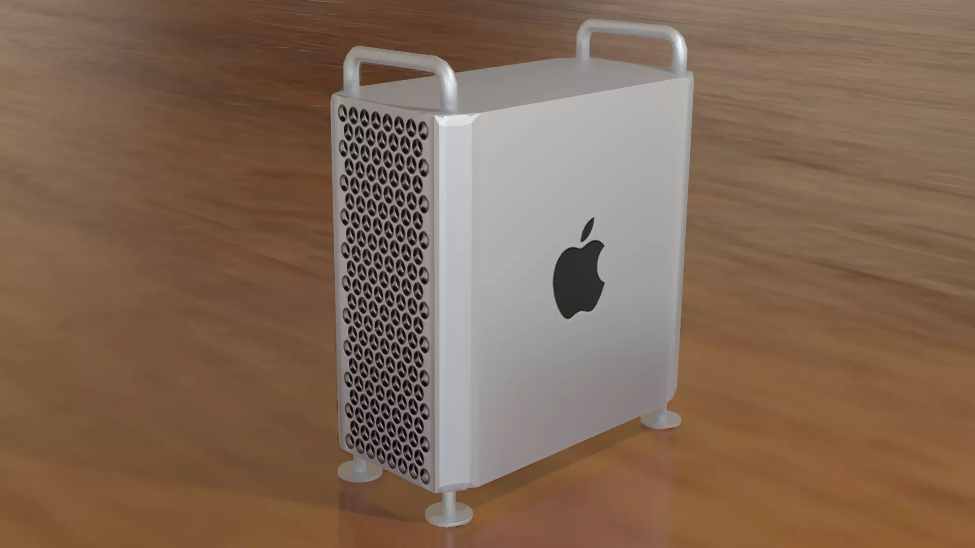 Mac Pro 2021 Free low-poly 3D model
