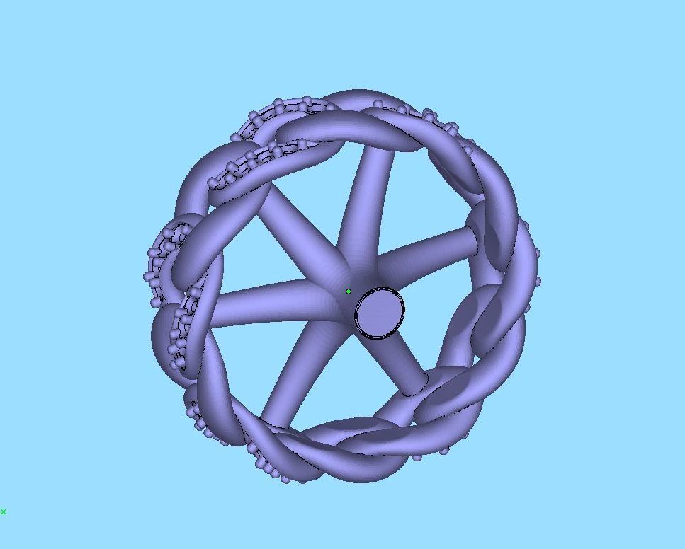 DIAMOND Cuban Link Heavy Chain Ring 7mm Wide 8US Size 3dmodel 3D print model_14