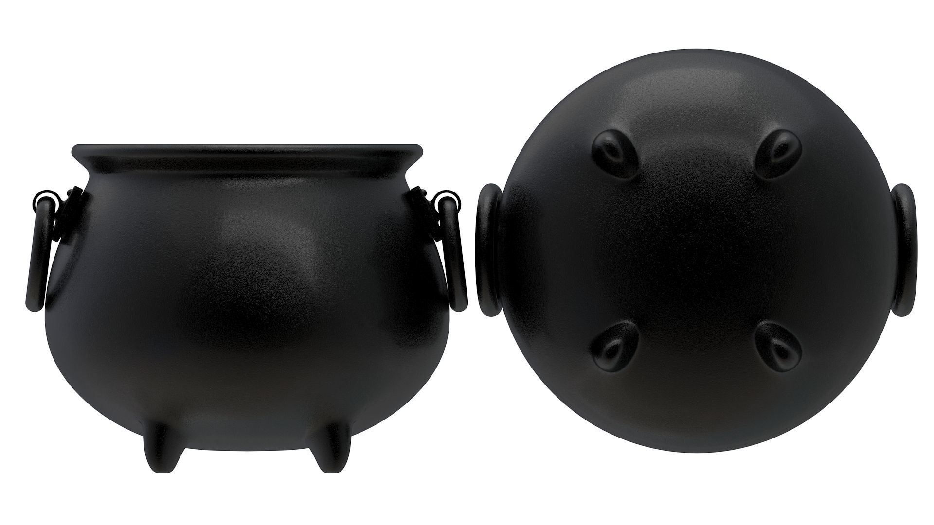 Pot of Gold 02 3D model_8