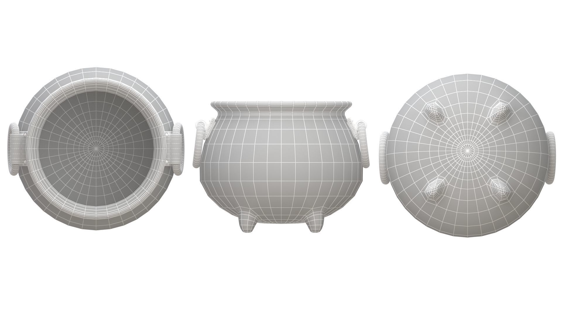 Pot of Gold 02 3D model_12