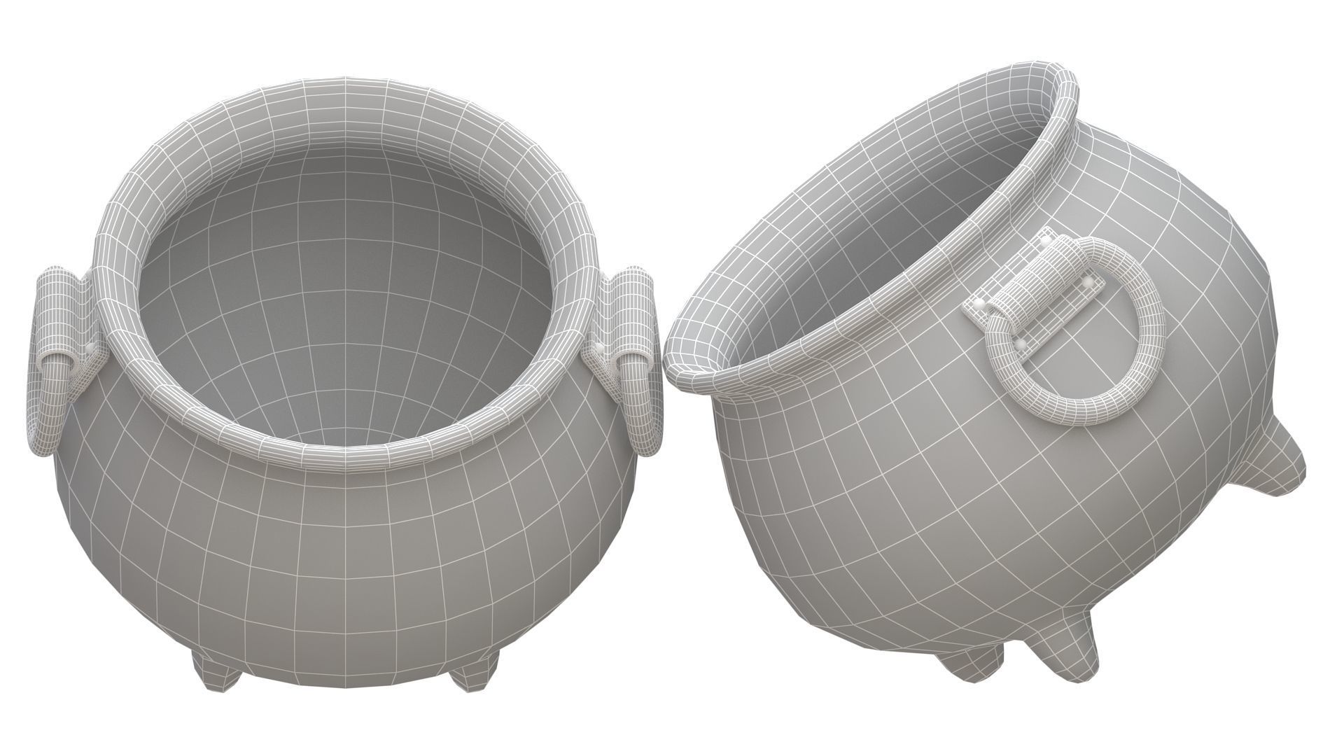 Pot of Gold 02 3D model_11