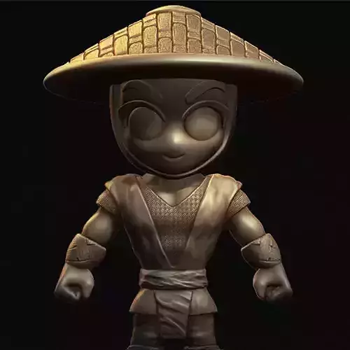 Raiden Chibi Mortal Kombat