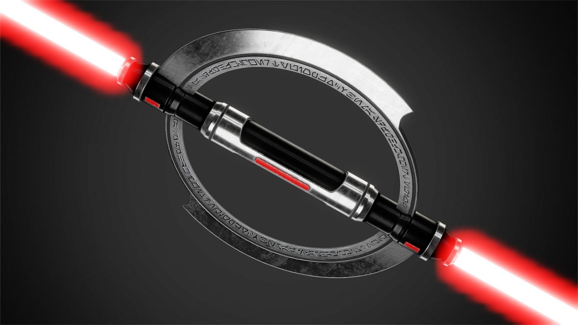 Star Wars Inquisitor Lightsaber for Cosplay 3D print model_9