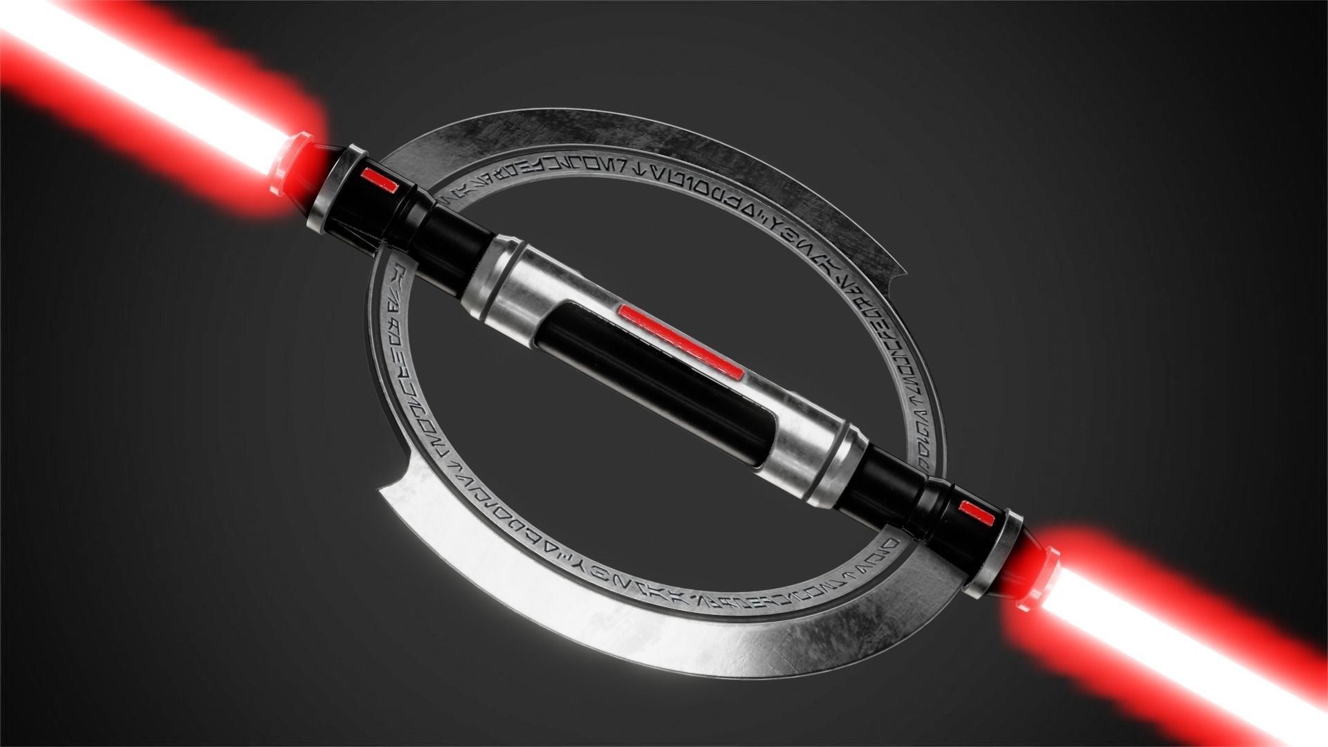 Star Wars Inquisitor Lightsaber for Cosplay 3D print model_10
