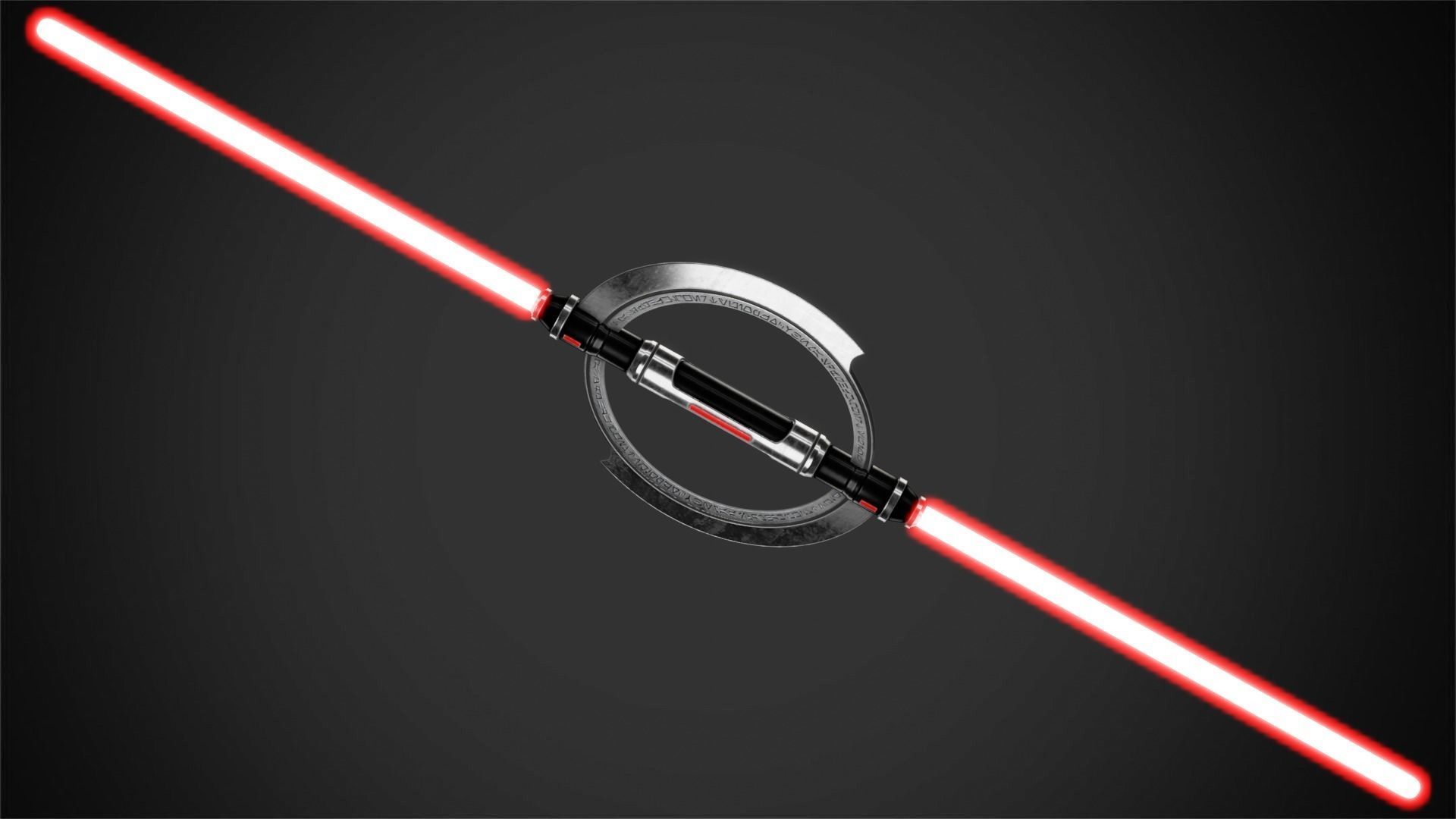 Star Wars Inquisitor Lightsaber for Cosplay 3D print model_3