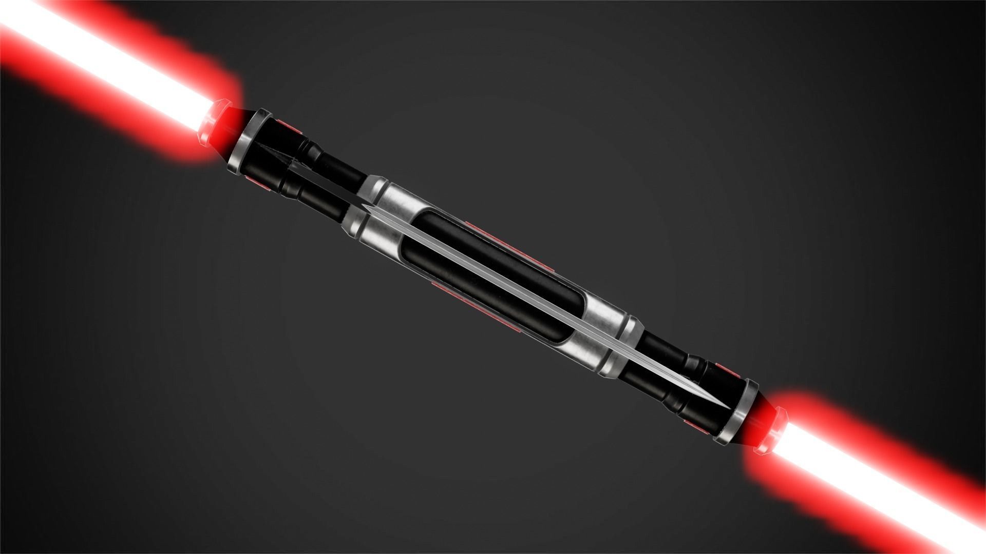 Star Wars Inquisitor Lightsaber for Cosplay 3D print model_7