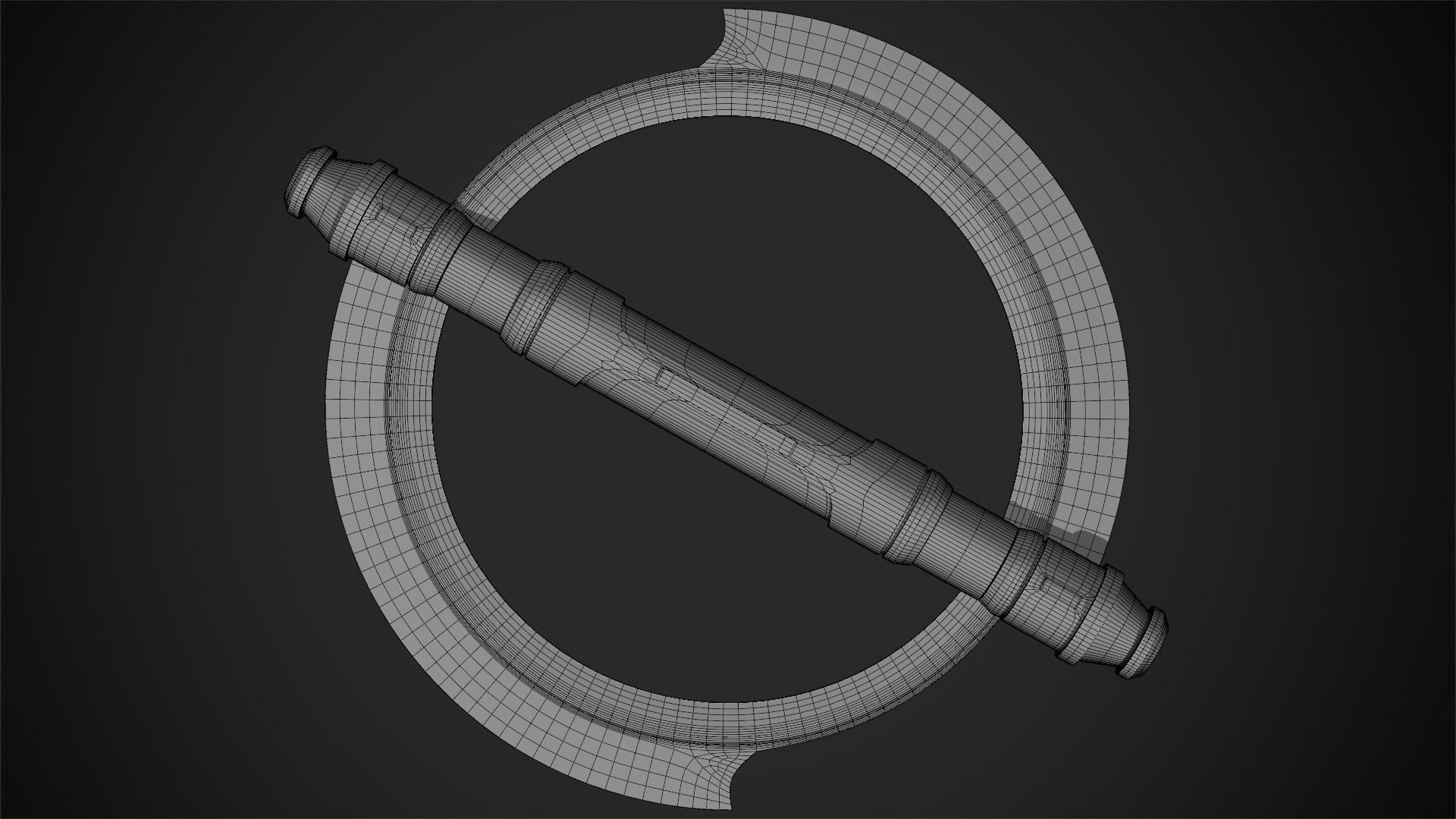 Star Wars Inquisitor Lightsaber for Cosplay 3D print model_17