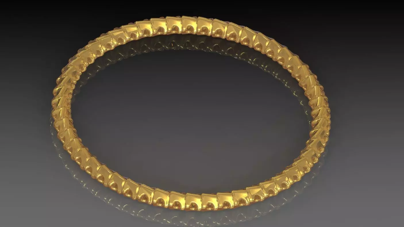 bracelet bangle Free 3D model
