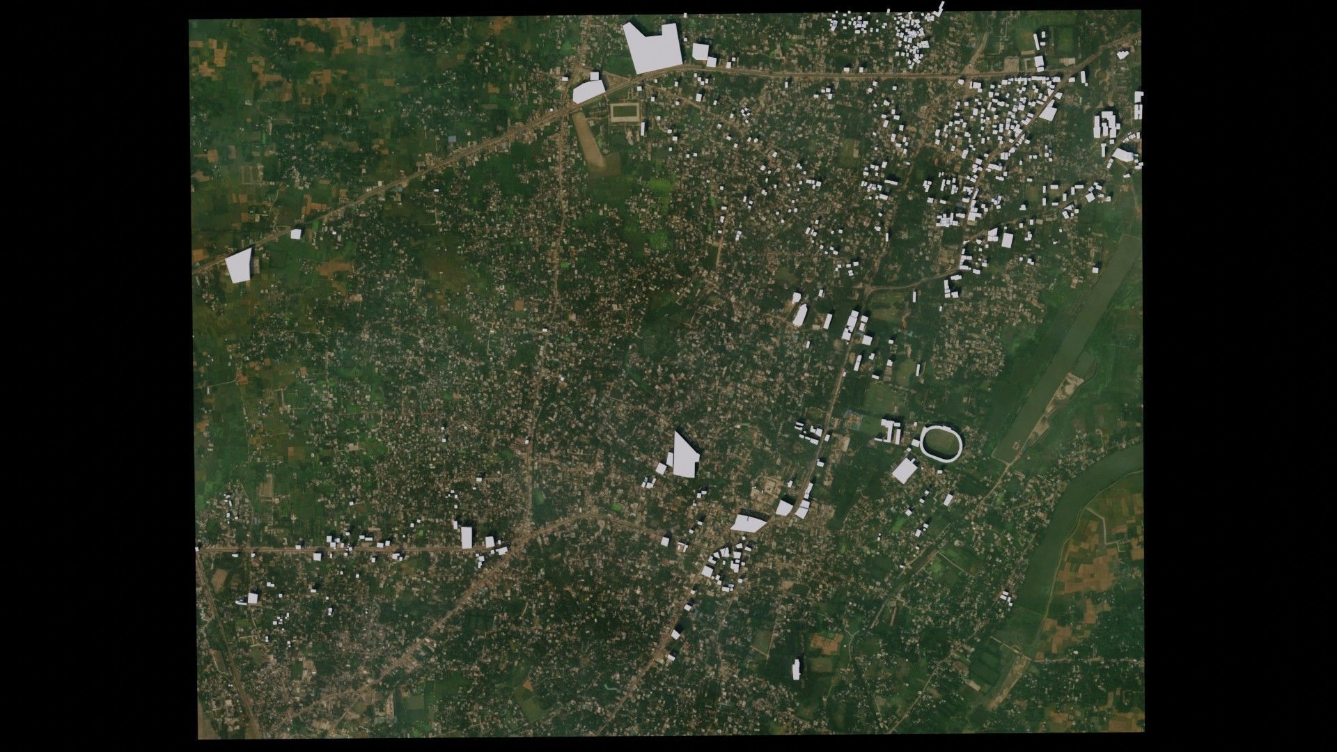 Rangpur - Bangladesh 3D model