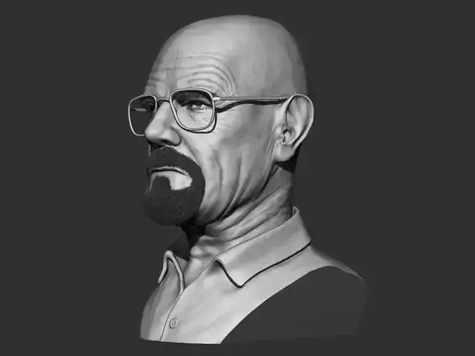 Walter White 3D print model 