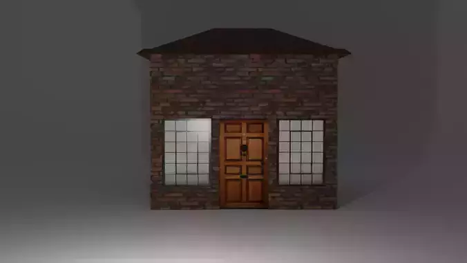 LowPoly House for Game