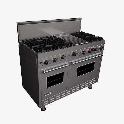 Viking Stove VDSC485-6Q 48 3D model