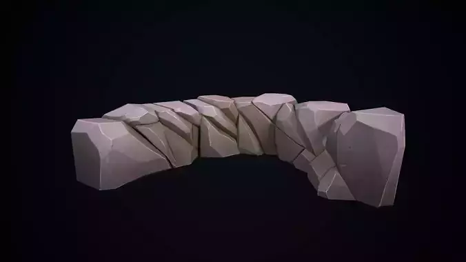 Stylized stone
