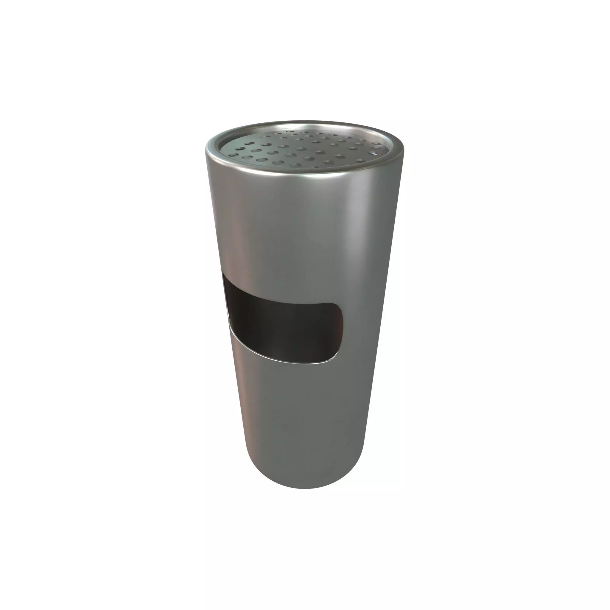 Ashtray Bin v1 001 Low-poly 3D model_0