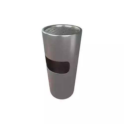 Ashtray Bin v1 001 Low-poly 3D model