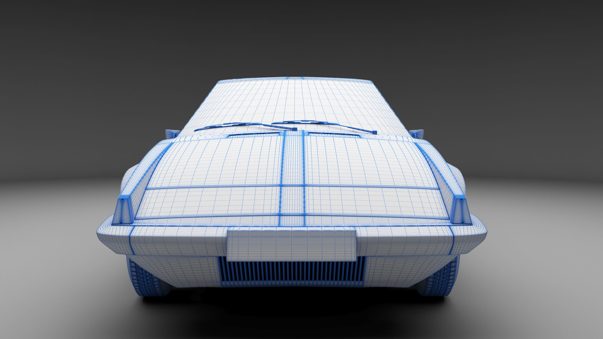 Skoda 110 GT 3D model_10