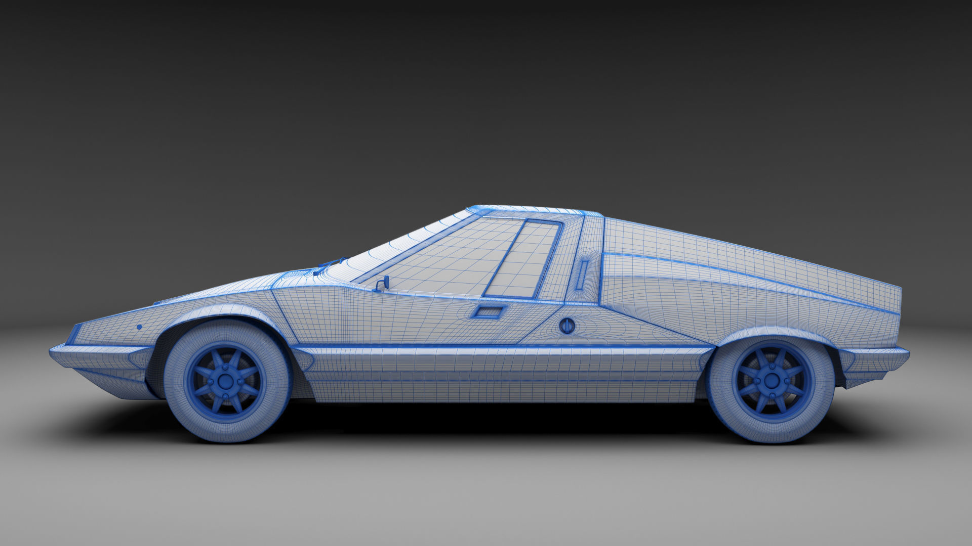 Skoda 110 GT 3D model_7