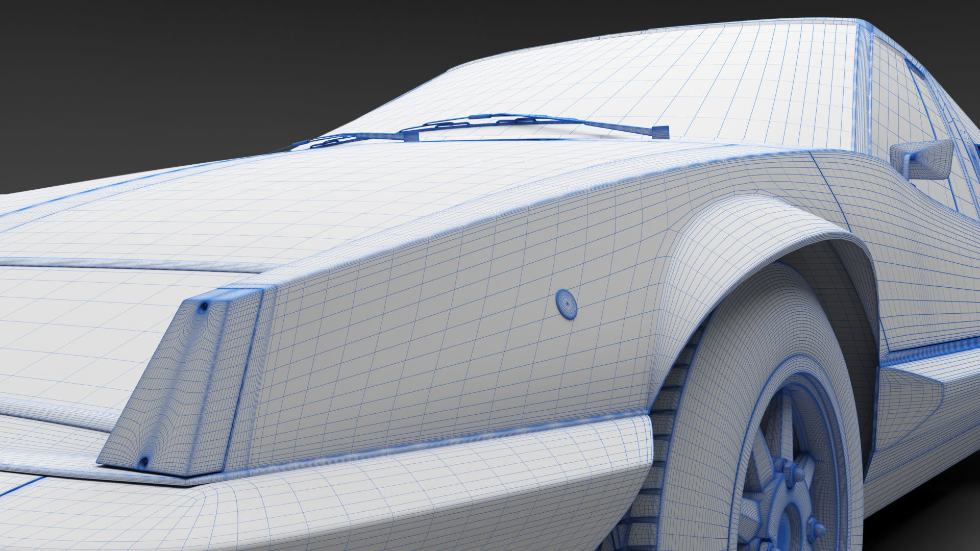 Skoda 110 GT 3D model_11