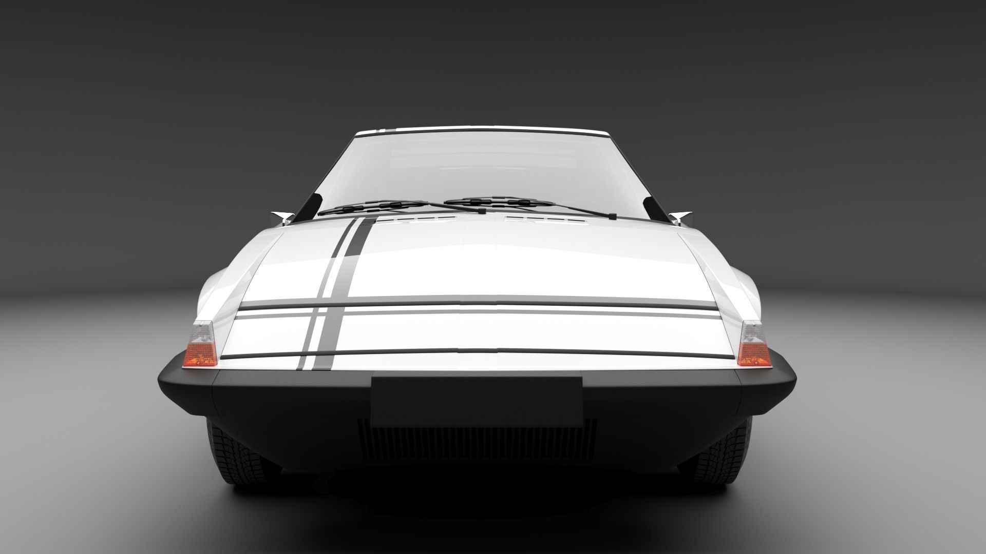 Skoda 110 GT 3D model_4