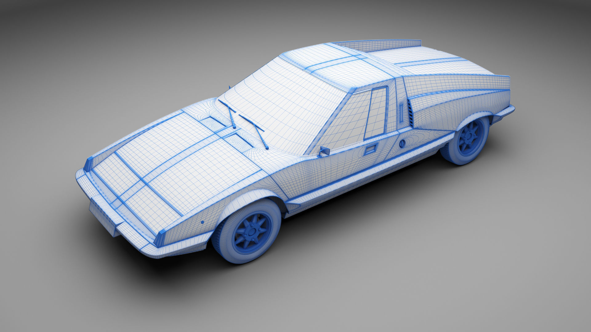 Skoda 110 GT 3D model_9