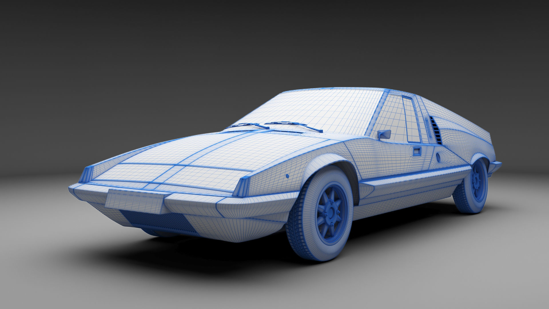 Skoda 110 GT 3D model_6