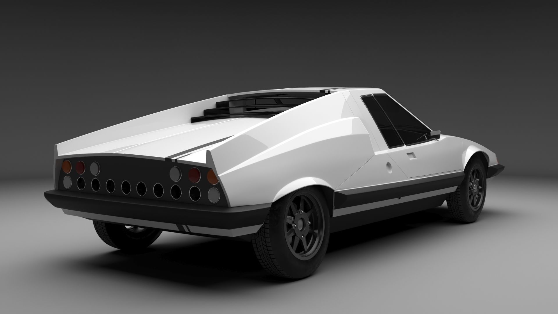 Skoda 110 GT 3D model_2