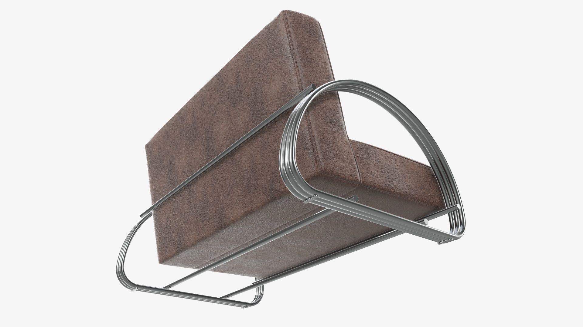 Loveseat sofa 3D model_3