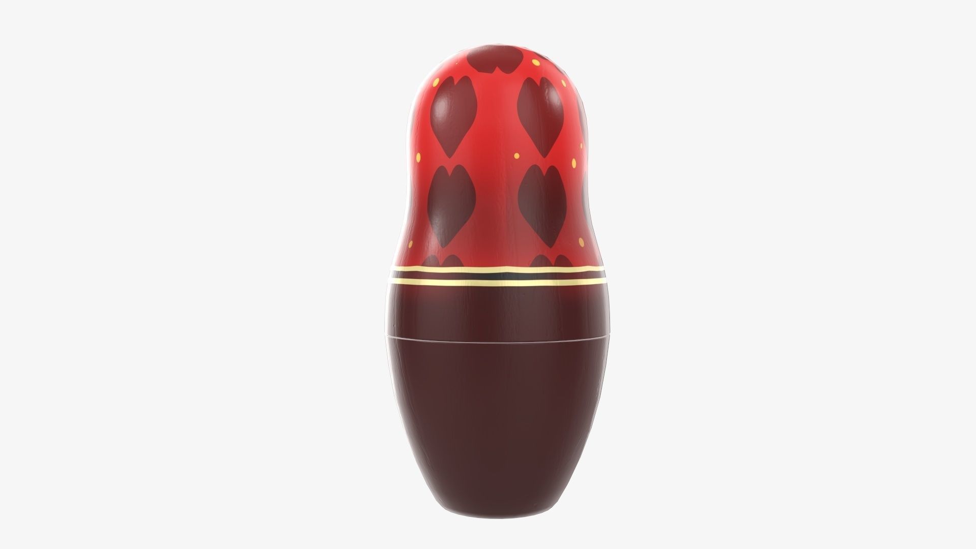 Nesting doll Matryoshka 01 3D model_2