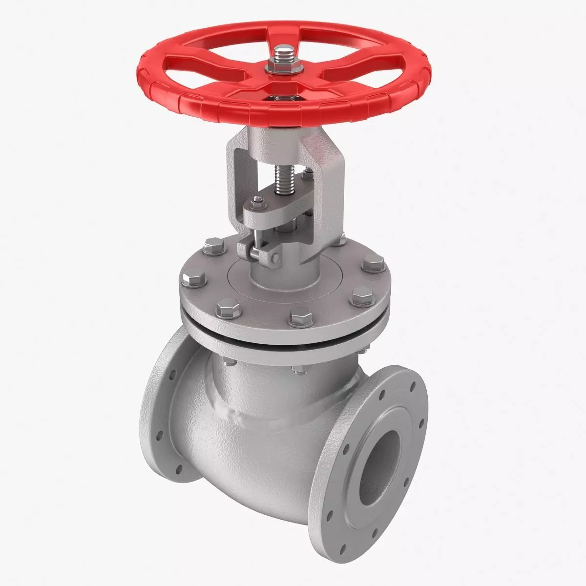 Gate Valve Low-poly 3D model