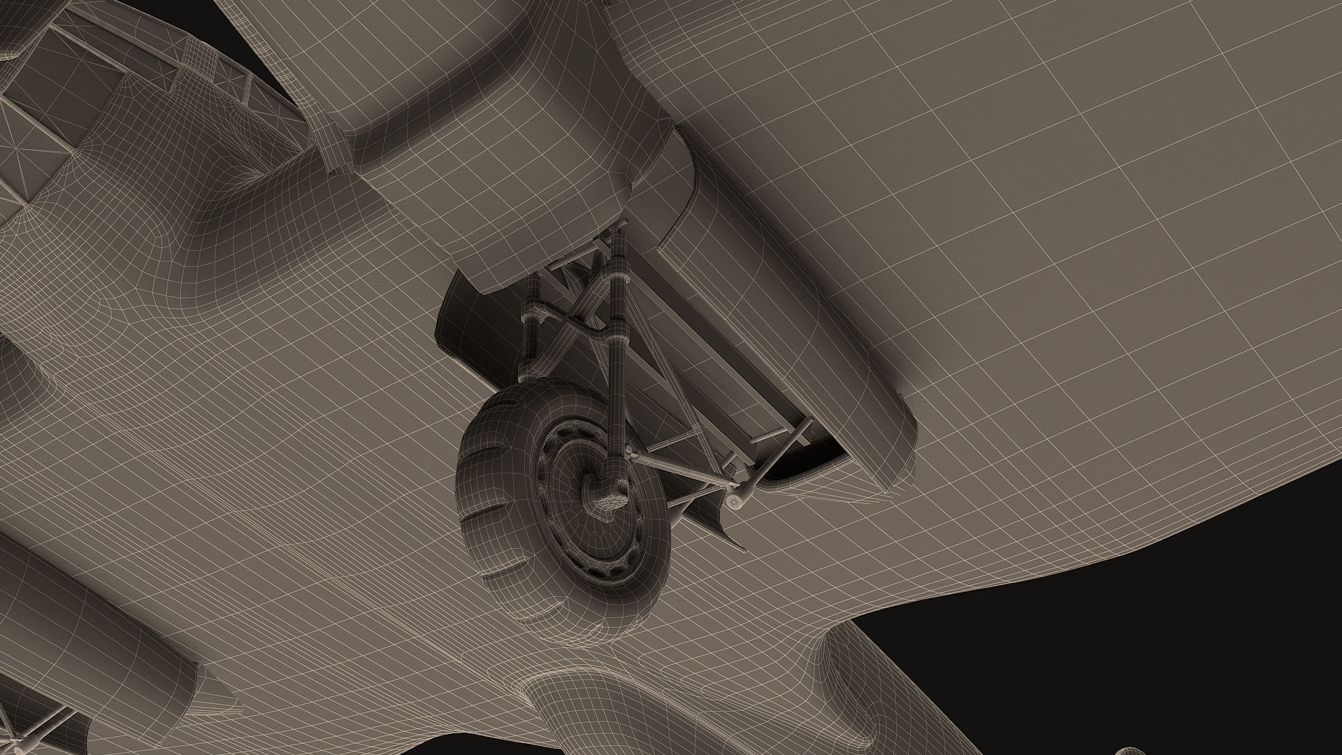Heinkel He 111 german bomber 3D model_15