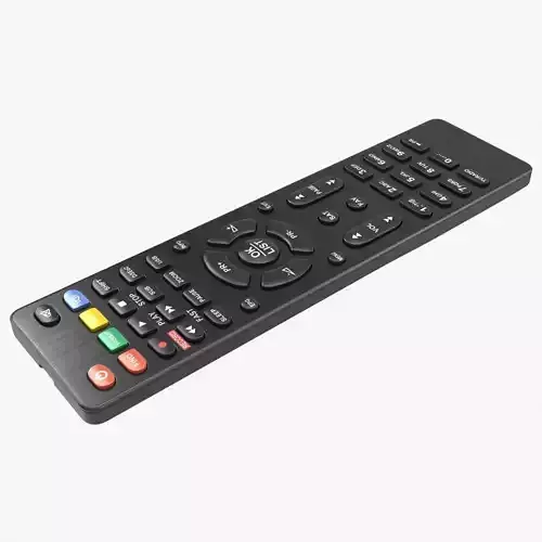 Black Remote Control