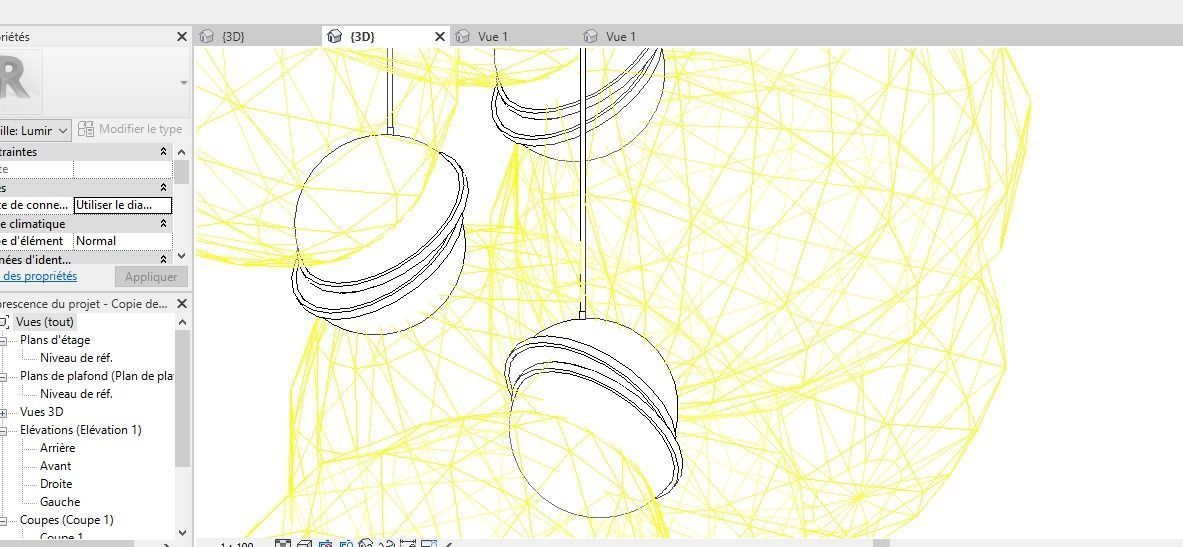 3D Lighting - chandelier modern  3D model_6