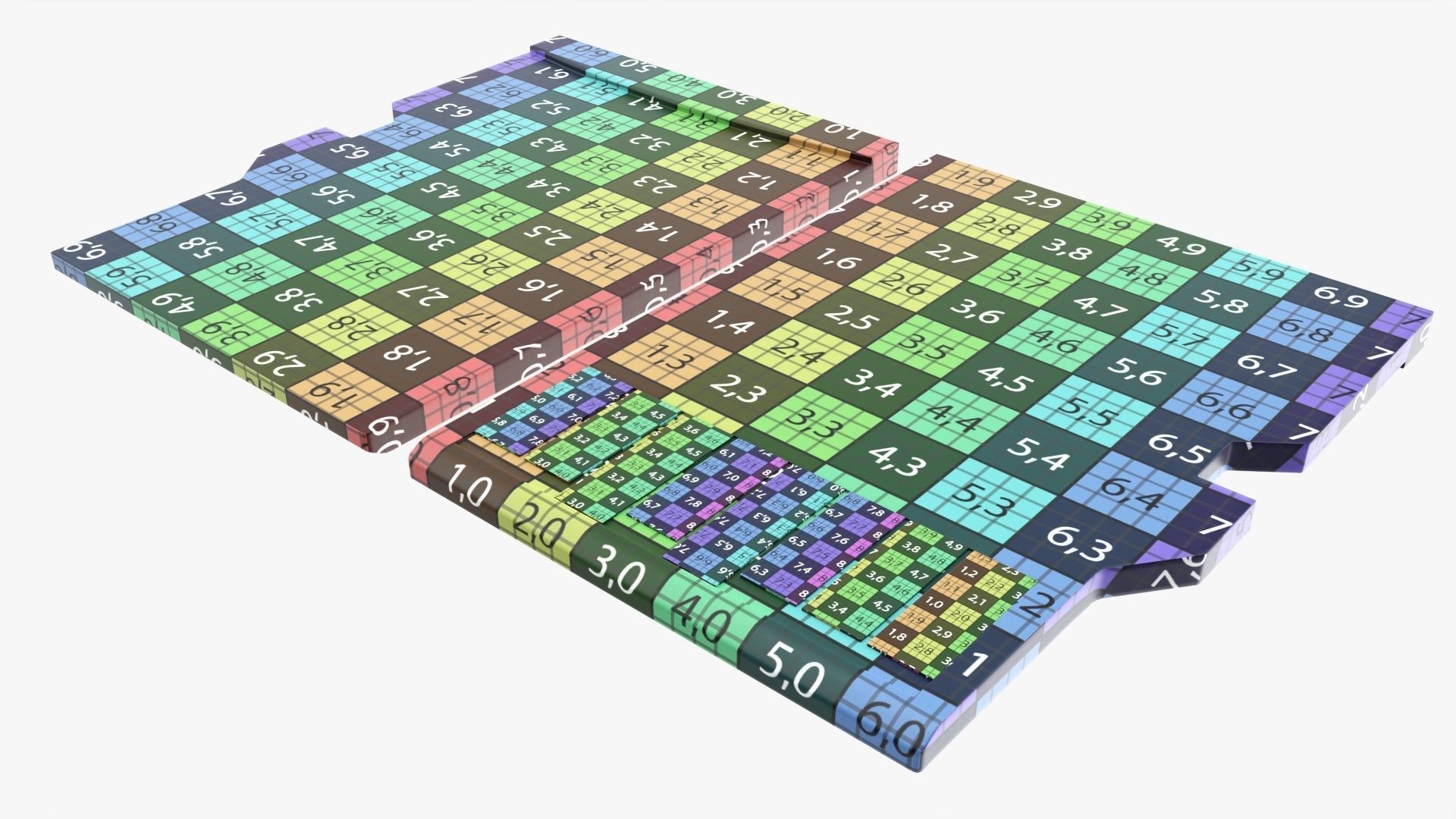 Memory card micro SD 3D model_10