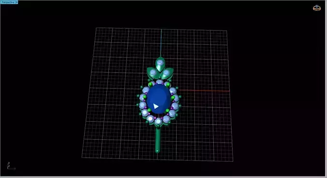 NECKLACES gemstone on computer screen