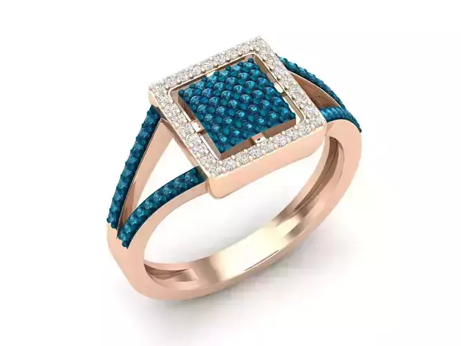 Diamond jewelry ring for woman