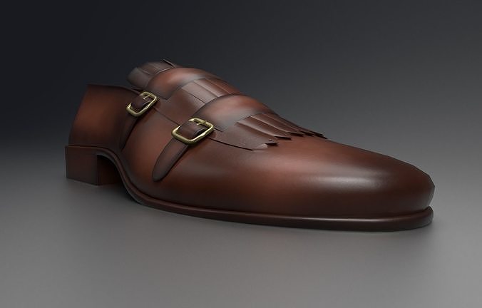 Partywear shoe Low-poly 3D model