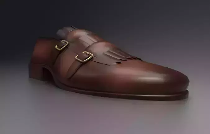 Partywear shoe Low-poly 3D model