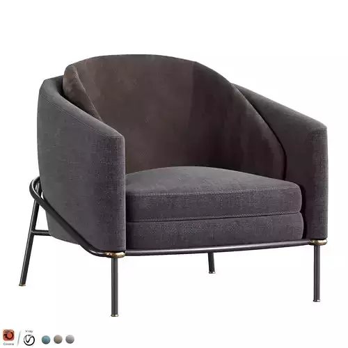 Fil Noir Armchair