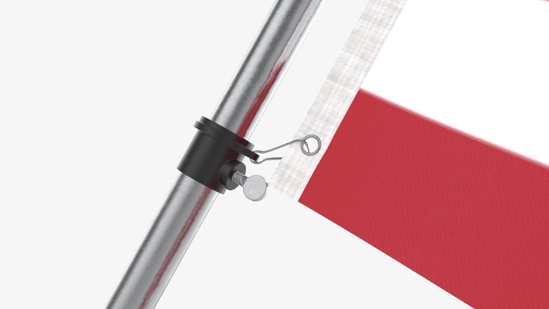 Flagpole kit outdoor 01 3D model_6