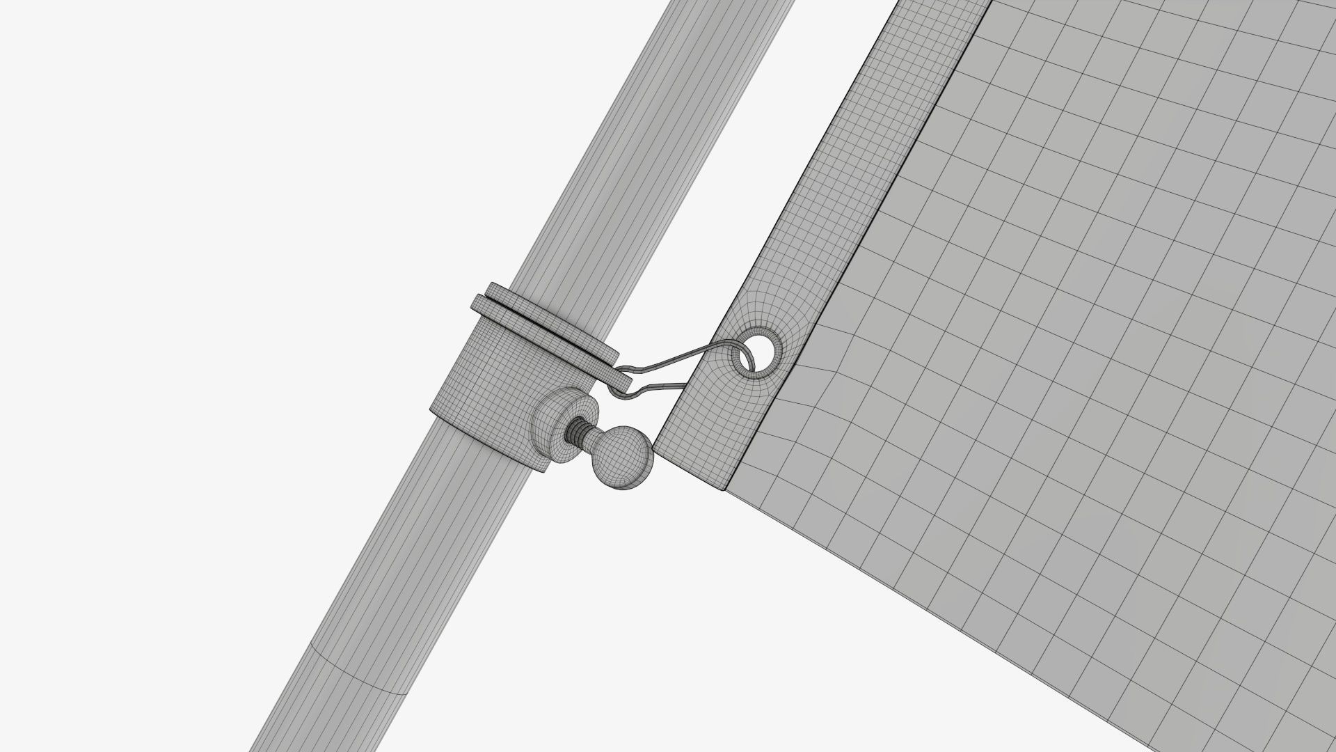 Flagpole kit outdoor 01 3D model_14