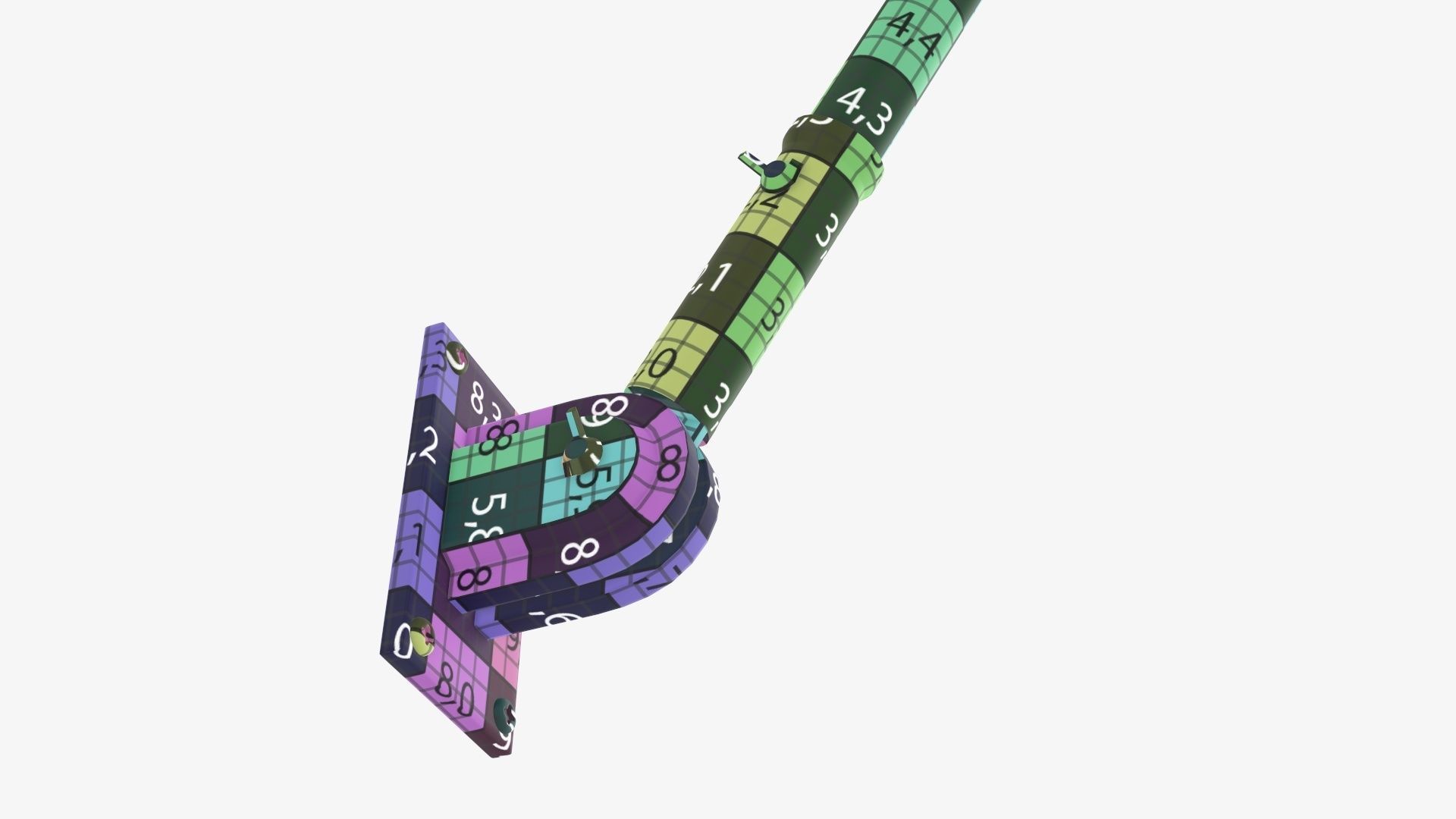 Flagpole kit outdoor 01 3D model_21