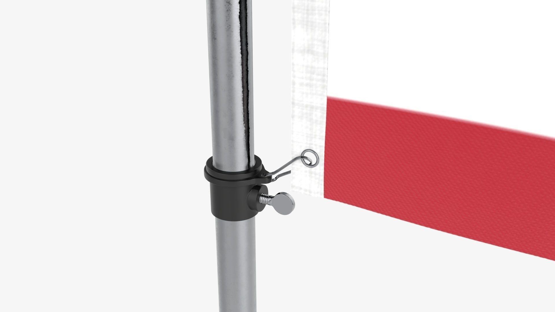 Flagpole kit outdoor 02 3D model_6