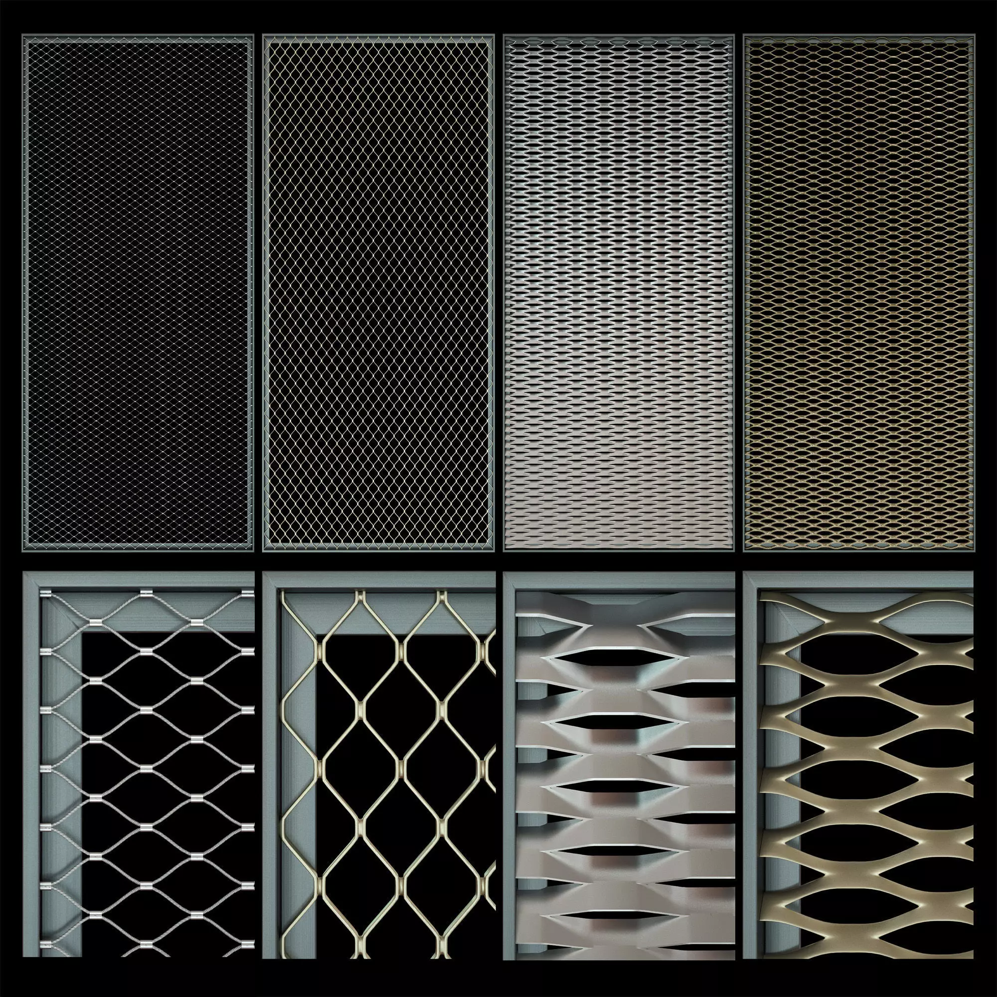 Metall panel 3D model