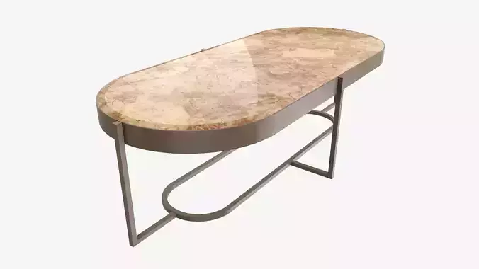 Coffee table oval